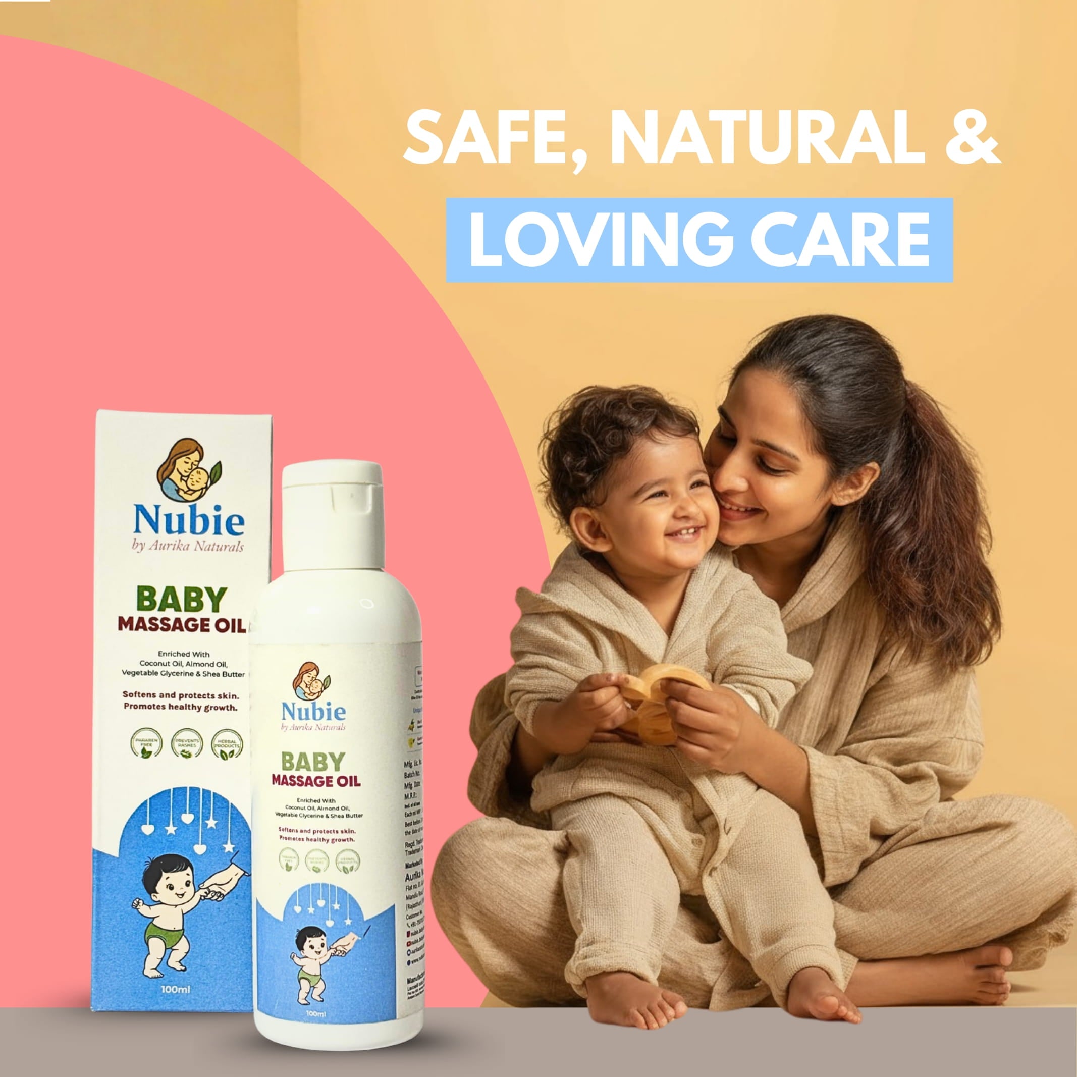 Gentle Touch - Baby Massage Oil