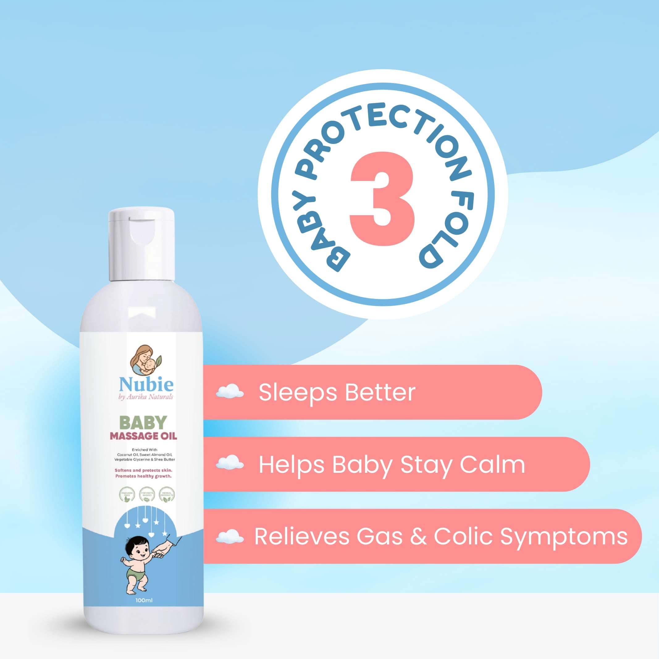 Gentle Touch - Baby Massage Oil