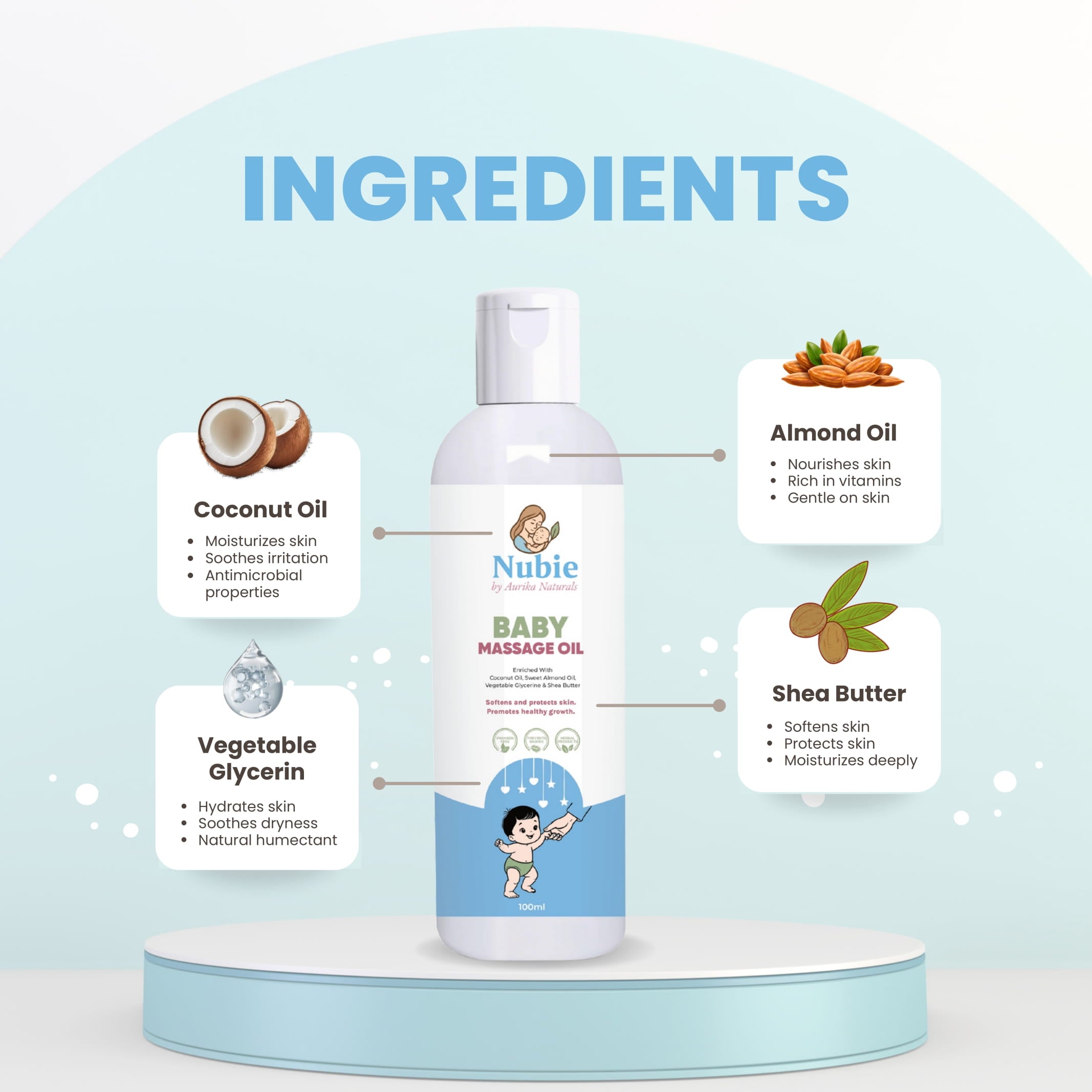 Gentle Touch - Baby Massage Oil