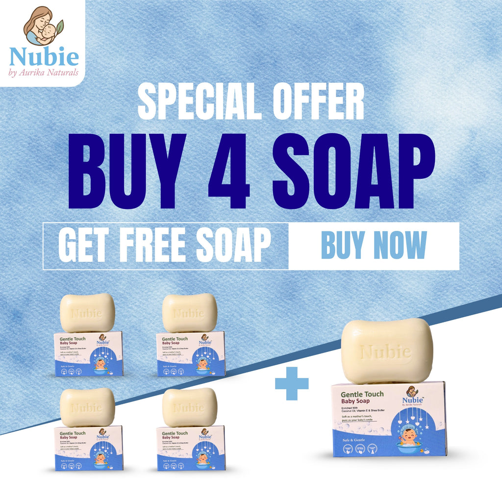 Buy 4 Baby Soaps Get One Free